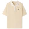 Men's Casual Loose Fit Polo T-Shirt L226M005