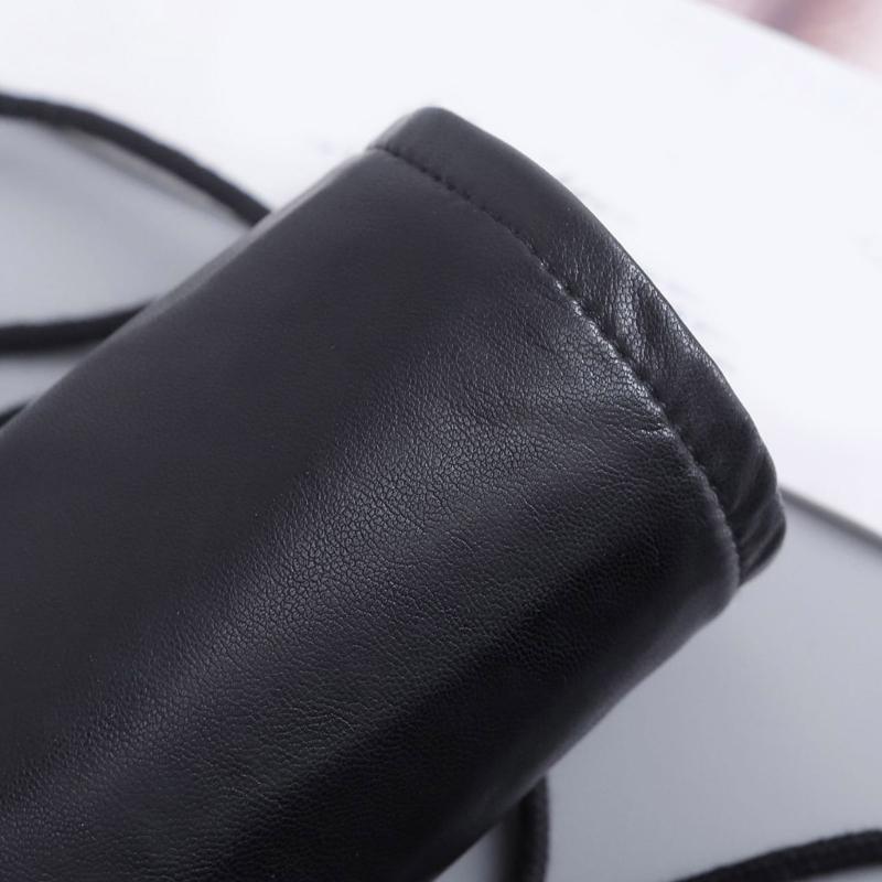 Premium PU Leather Gothic Cuffs With Adjustable Lace Up Design For Music Festivals And Costume Parties