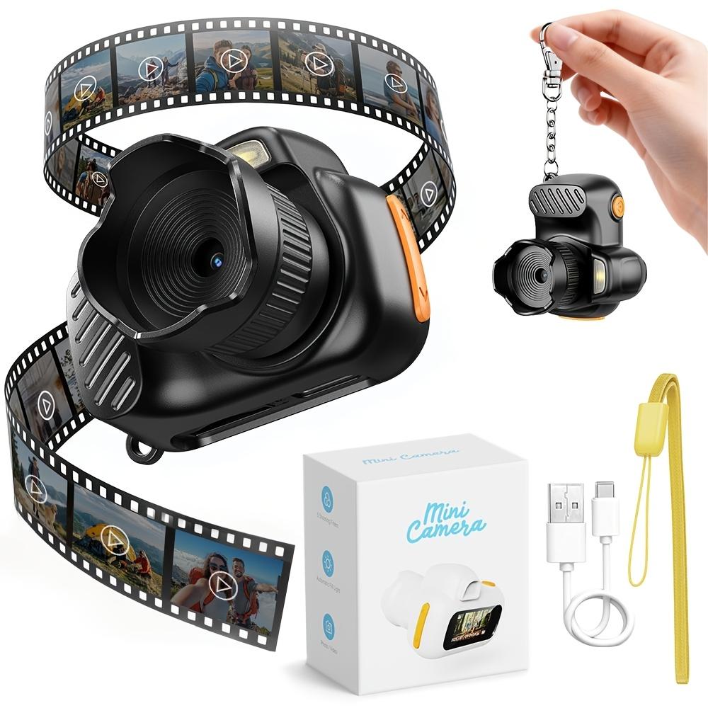 

Mini Camera Backpack Pendant, Mini Digital Camera, Outdoor Activities, Portable Mountaineering Mamera, Auto Fill Flash, 4 Vintage Filters only mini cam чёрный