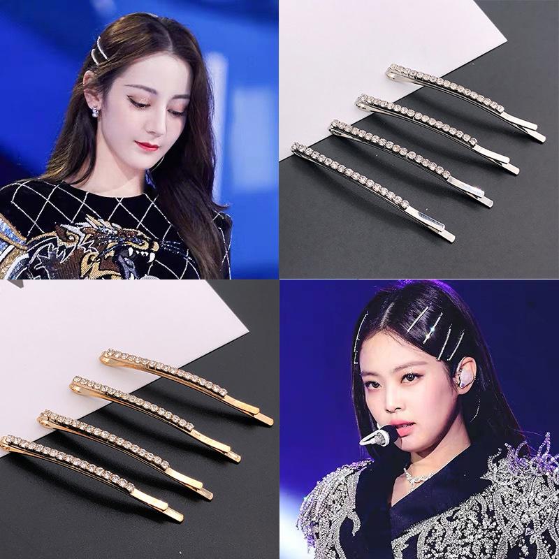 5Pcs Cross  Hairpins  X Hair Clips Barrettes Simple Side Clip Bridal Headwear Girl  Hair Accessories