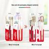 48-Hole Wide Head Soft Bristle Toothbrush, 2-Pack