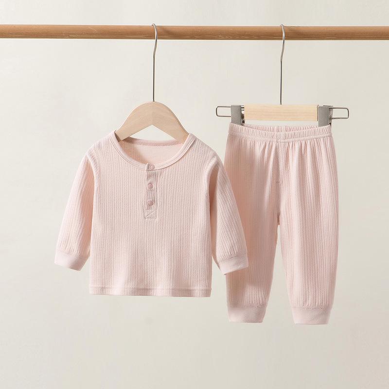 Newborn Baby Two-Piece Underwear Set - Tagless Spring & Autumn Homewear