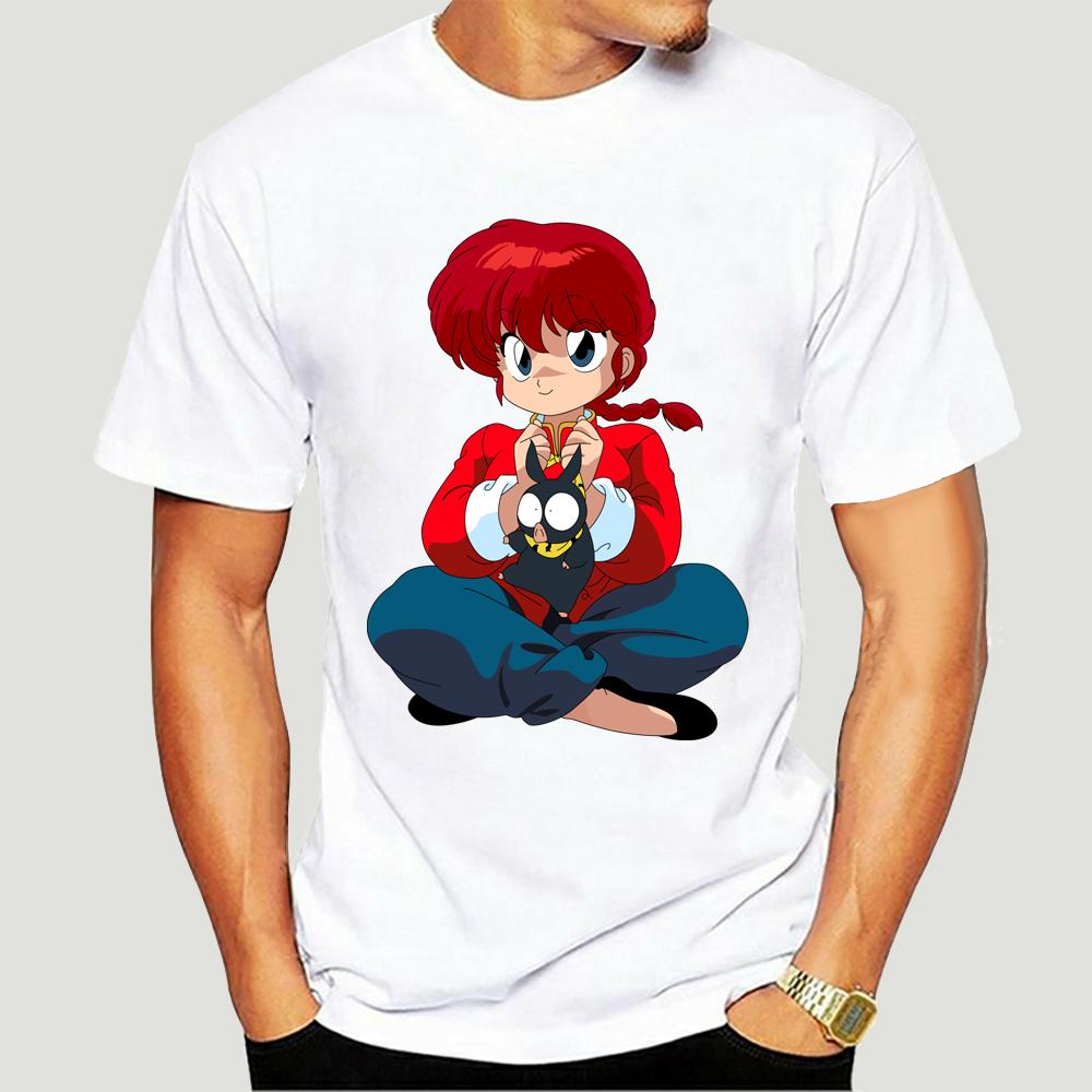Anime Ranma NibunnoIchi T Shirt Short Sleeve Men Tshirts Oversized Tees Tops Harajuku Streetwear