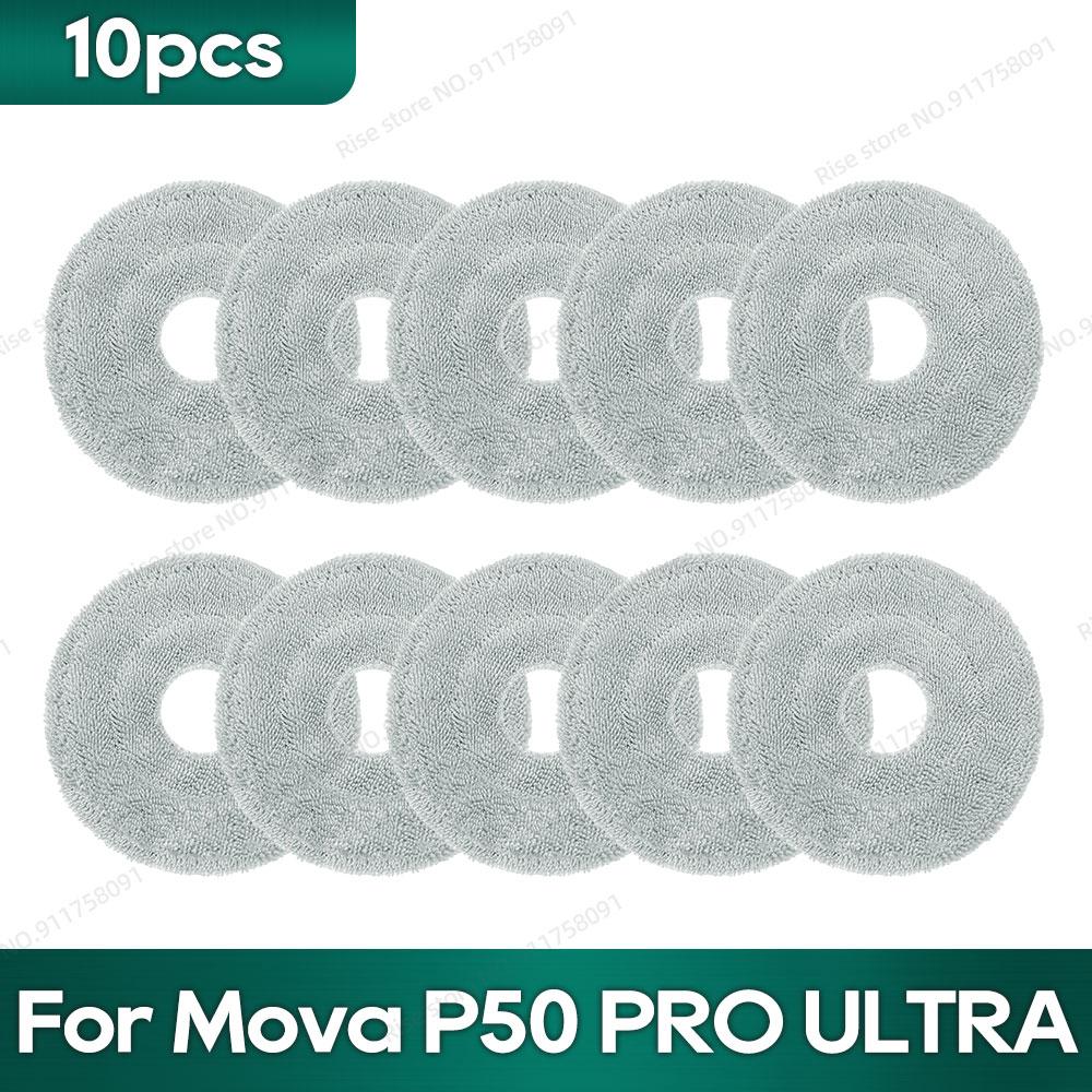 Compatibil pentru Mova P50 Pro Ultra, Mova P10 Pro Ultra Accesorii Perie Tricut Filtru Hepa Lavetă Mop Sac de Praf