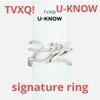 [USED] TVXQ YUNHO Yunho SM Official Signature Ring