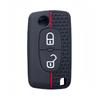 For Citroen C2 C3 C4 C5 C6 Xsara Berlingo Silicone Flip Remote Car Key Cover For Peugeot 207 307 308 407 607 807 Protector Fob
