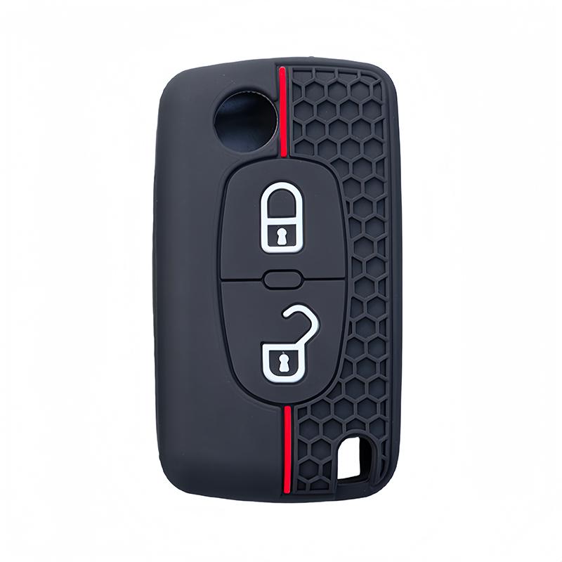 Silicone Key Case For Peugeot 206 208 207 308 Rcz 408 407 307 206 For Citroen C4 C5 C3 C2 C4L Ds3 Ds4 Xsara Picasso Key Cover