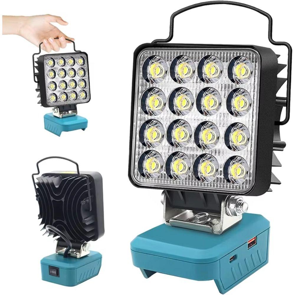 USB-C Quick Charge Outdoor Work Light Engineering Lighting Easy Install LED Working Lamp Lantern Flashlight Electric Torch