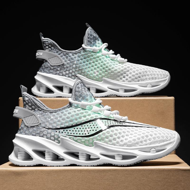 Fashion New Men's Running Shoes Fashion men Casual shoes Mesh Breathable Sneakers Lightweight Comfortable Tenis Sports Training Footwear
