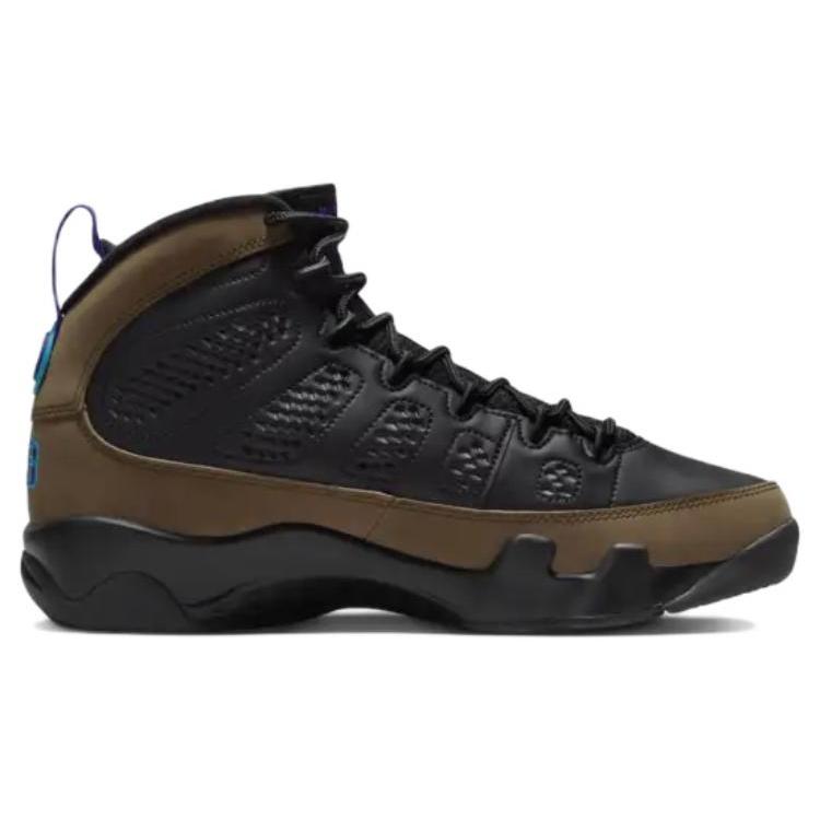 New JORDAN 9 Retro Light Olive Concord CT8019-034