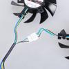 75mm 12V 4Pin Graphics Card Cooling Fan for GTX1660Ti RTX2060 GAMING OC Coolers VGA Fan As Fan Replacement FD8015U12D
