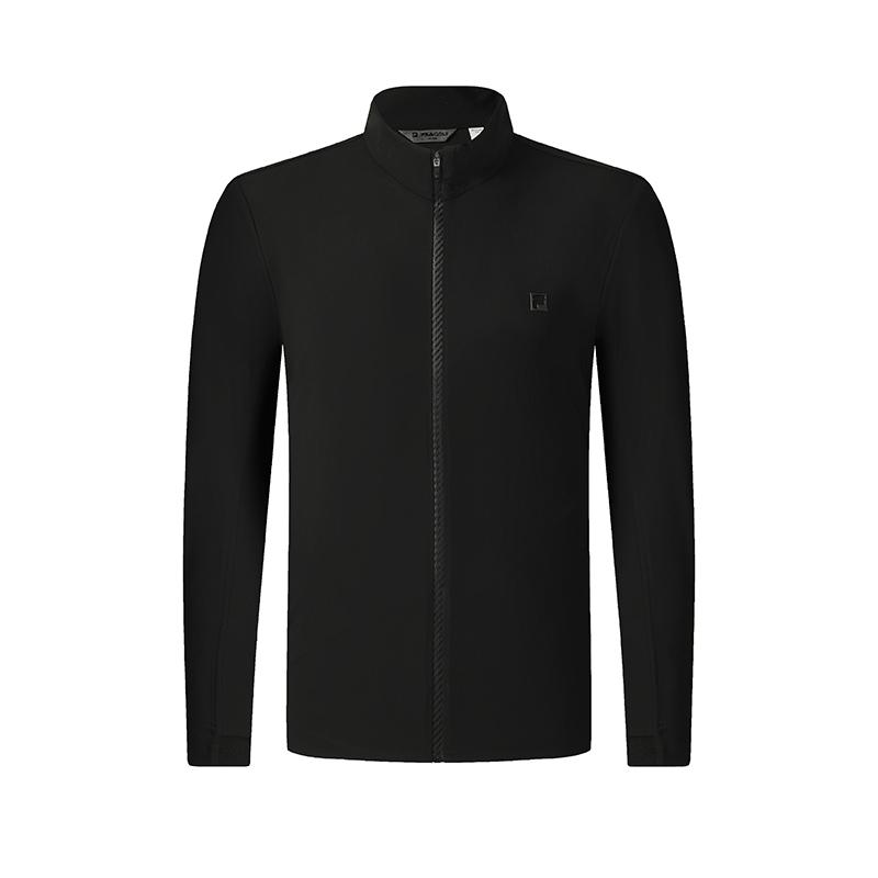 New FILA Golf Series Jackets Men's Pitch Black A11M535501FBK