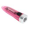 Portable Mini Keychain LED Light Torch Rechargeable IPX6 Type C Small Outdoor Keyring Flashlight 400LM Transparent Pink