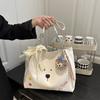 Women's Bag 2025 Summer New Popular Commuter Fashion Cute Dog Pattern Design Shoulder Crossbody Bucket Bag