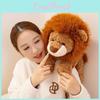Plush Lion Toy With Pp Cotton Filling For Children Gift And Comfort