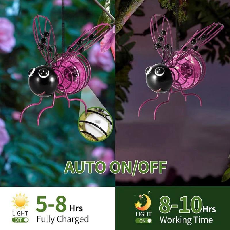 Simulated Bee Solar Light Garden Decoration Light