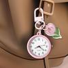 1PC Tiny Cute Quartz Pocket Watch with Keyring Men Women Quartz Watch for Doctors Students  Keychain Watches Child Gift