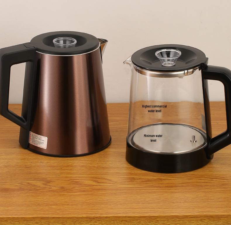 Universal Stainless Steel Electric Tea Kettle and Dispenser with Stove Function