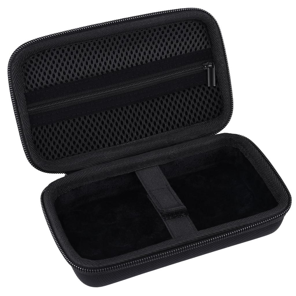 Khanka Aufbewahrungstasche für Anbernic RG Cube und Unisoc T820 Handheld-Spielekonsolen, Schwarz (Nur Fall)