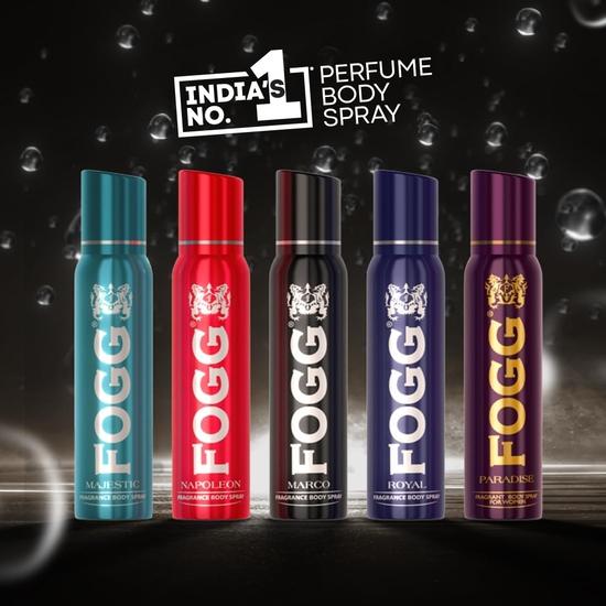 FOGG Marco & Napoleon No Gas Deodorant pro muže, dlouhotrvající parfémovaný tělový sprej, 2 x 150 ml (Balení 2)