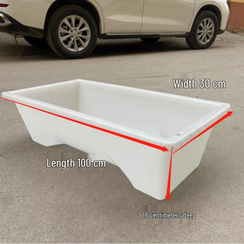 1.5m Large Capacity Flat-Bottomed Sheep and Pig Feeder Trough