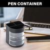 Multifunctional Pencil Holder with 3 Rotating Compartments Desktop Pen Organizers Storage Box Office Desk Organization