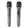 UHF Wireless Handheld Microphone System 1 for 2 Dynamic Cordless Microphone for Outdoor Home Singing and More -