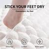 Memory Foam Quick-Dry Bath Mat - Absorbent Floor Mat for Shower, Bathroom, or Entrance.