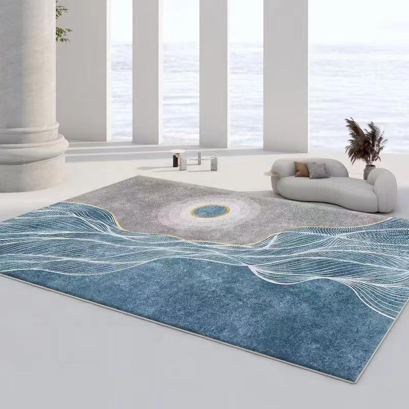 

Nordic Light Luxury Гостиная Ковер Целая Кровать Чайный Стол Большой Площадь Ковер Домашний Фланель Спальня Прикроватный Ковер 200 * 300cm