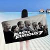 F-Fast And Furious Classic Vintage Microfiber Printed Beach Mountain Climbing Yoga Beach Swimming Running Absorbent Soft Towel