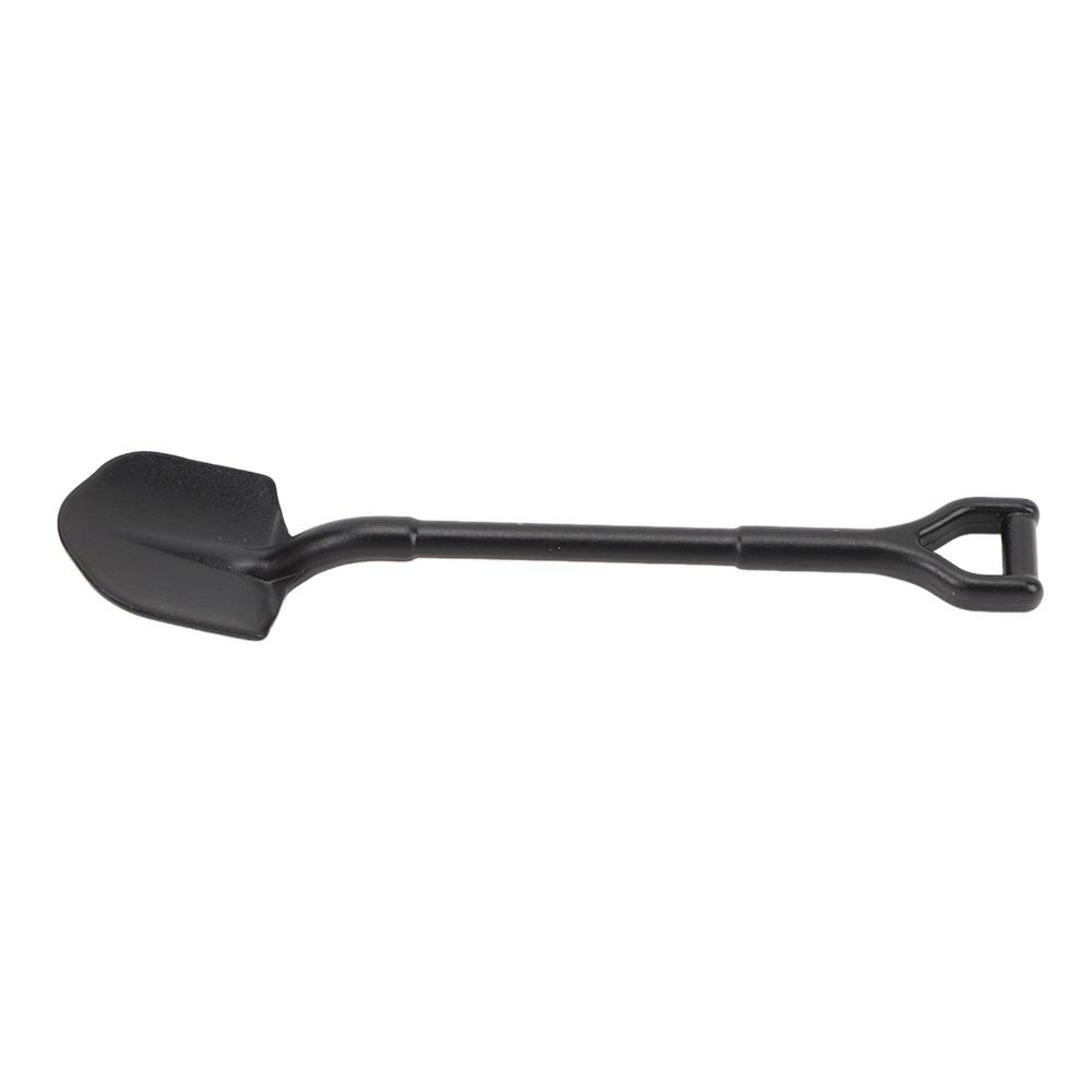 2Pcs Black RC Crawler Shovel Decoration Set Simulation Accessory Shovel  For 1/18 1/24 1/10 Models