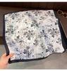 Korean Style Floral Printed Small Square Scarf Women Summer Spring Versatile Neck Scarf