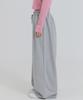 PIANER Cut-Out Stitch Balloon Sweatpants (Melange)