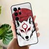 Okami Wolf Soft Case For Samsung Galaxy S24 Ultra S21 S22 S23 S25 Plus S20 FE S9 S10 S23 FE Phone Cover