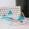 Keyboards Display Stand Stable Acrylic Transparent Single Layer for Computer Mechanical Keyboards Storage Holder