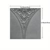 35*35Cm Creative Self-Adhesive Panels Tv Background Wall Decals Living Room Wall Cover Grid Soft Bag 3D Home Ornament