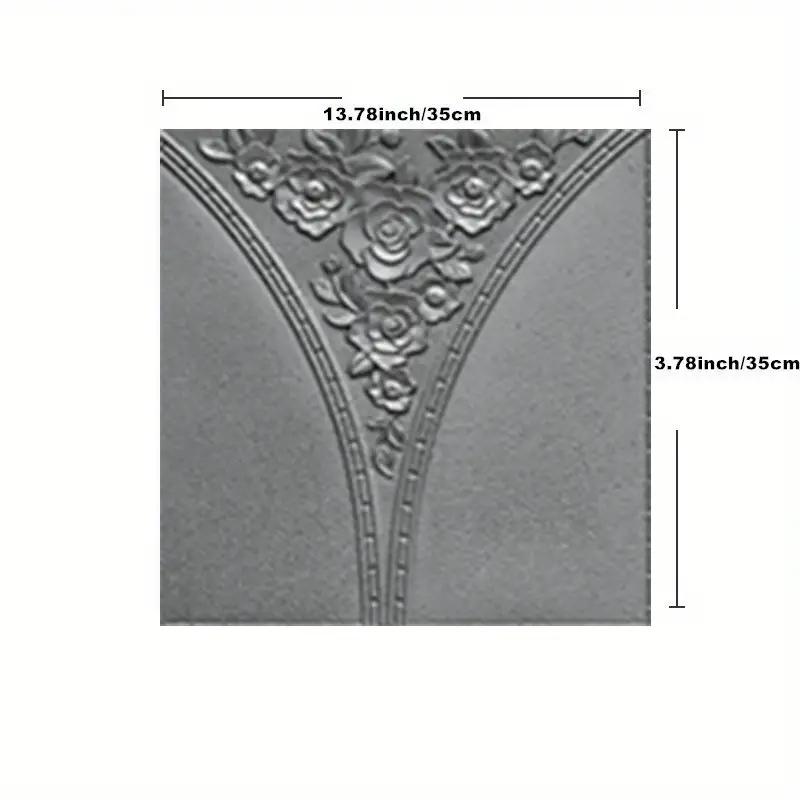 

35*35см Креативные самоклеящиеся панели Наклейки на стену для фона ТВ Обои для гостиной Сетка Мягкая сумка 3D Домашний декор 12pcs 35x35cm