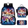 Roblox Printed Backpack, Children'S And Elementary School Bags