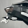Universal Motorcycle License Plate Mounting Kit Short Tail Design Enhanced Stability Stainless Steel Easy Installation