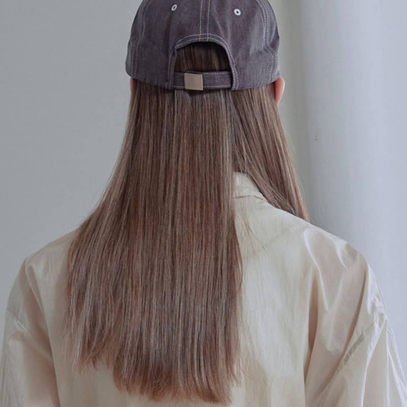 AFTERHOURS LETTERING LOGO BALL CAP (VIOLET)