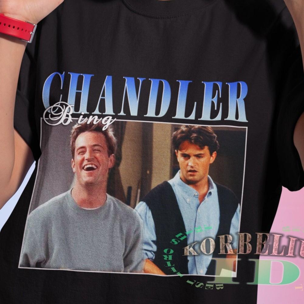 Chandler Bing Shirt Chandler Bing Inspired Comedian 90s#039; Shirt Chandler Bing T Unisex T-Shirt L