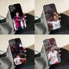 Robert Lewandowski Telefoonhoesje Voor iPhone 17, 16,15,14,13,12,11 Plus,Pro Max, Anderen Zwart Zacht Hoesje