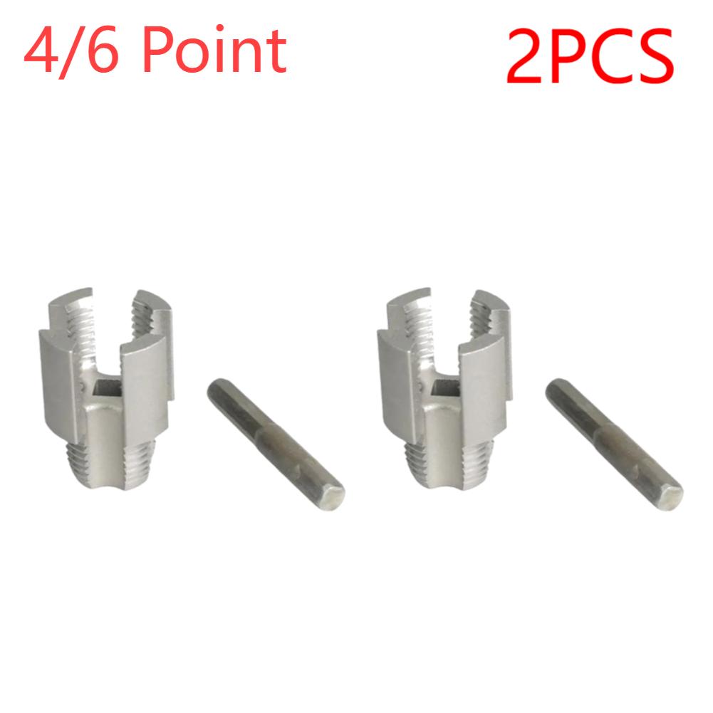 Steel Water Pipe Threader 4/6 Points Internal External Pipes Threading Tools PPR Waterpipe Thread Wire Opener Tap Tapping Kits