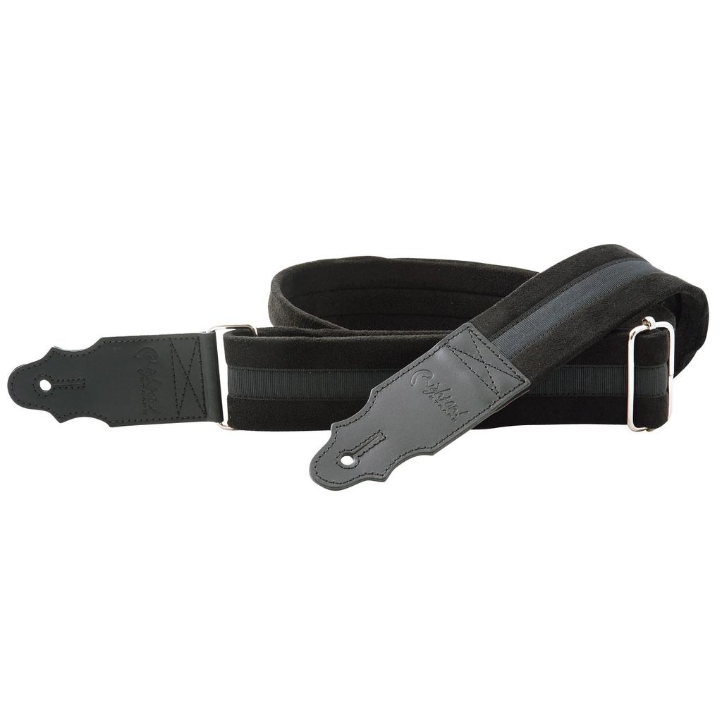 STRAPS Guitar Strap Width Length PLAIN Black RightOn! 5cm, 86~150cm