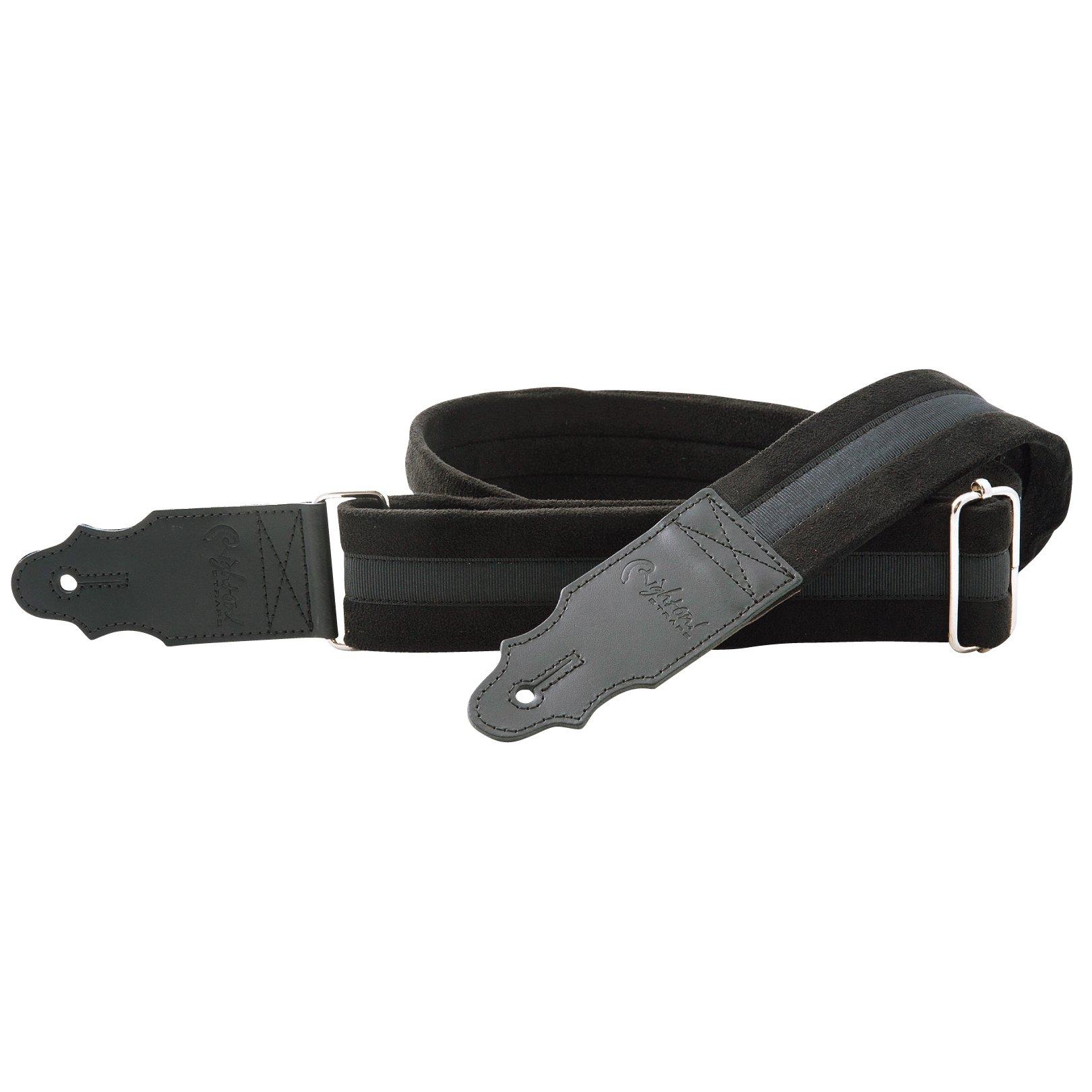 

STRAPS Guitar Strap Width Length PLAIN Black RightOn! 5cm, 86~150cm чёрный