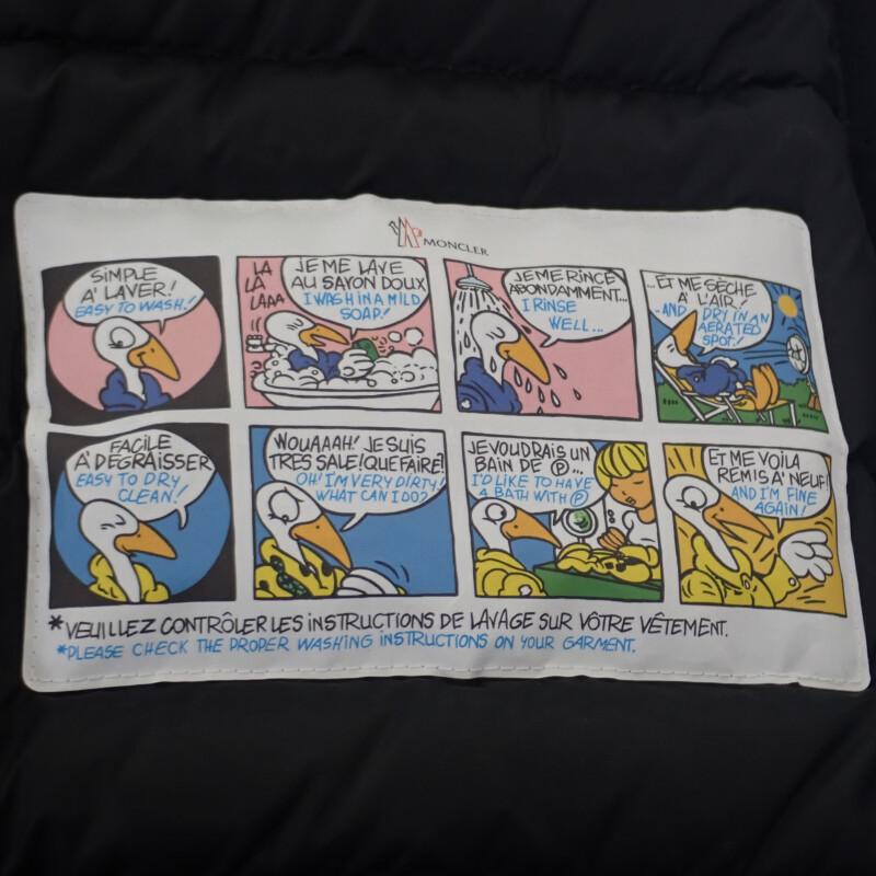 MONCLER  E20934987125 C0071 0 Down jacket black polyester/cotton Women