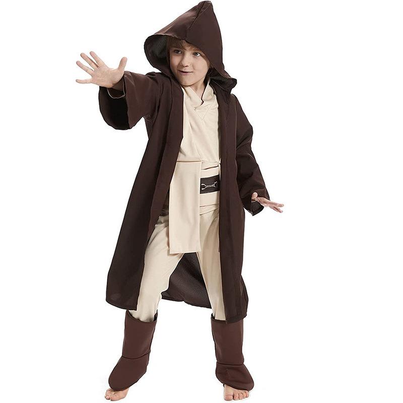 Kids' Halloween Cosplay: Star Wars Jedi Anakin Costume