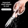 Kitchen Scissors Multifunctional Stainless Steel Thickened Scissors Household Pink Panda Scissors