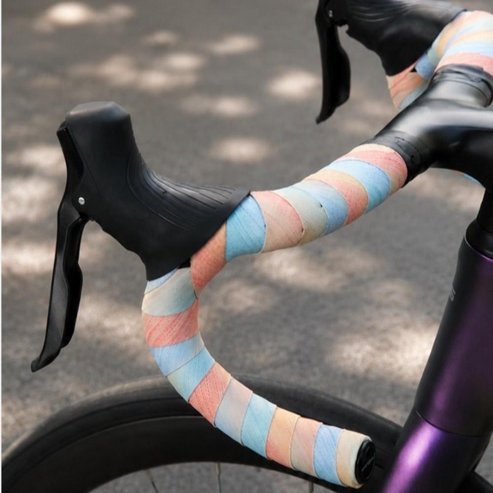 Nastro Manubrio Bici Antiurto Colore Degradé Wrap Manubrio Ciclismo Bici da Strada