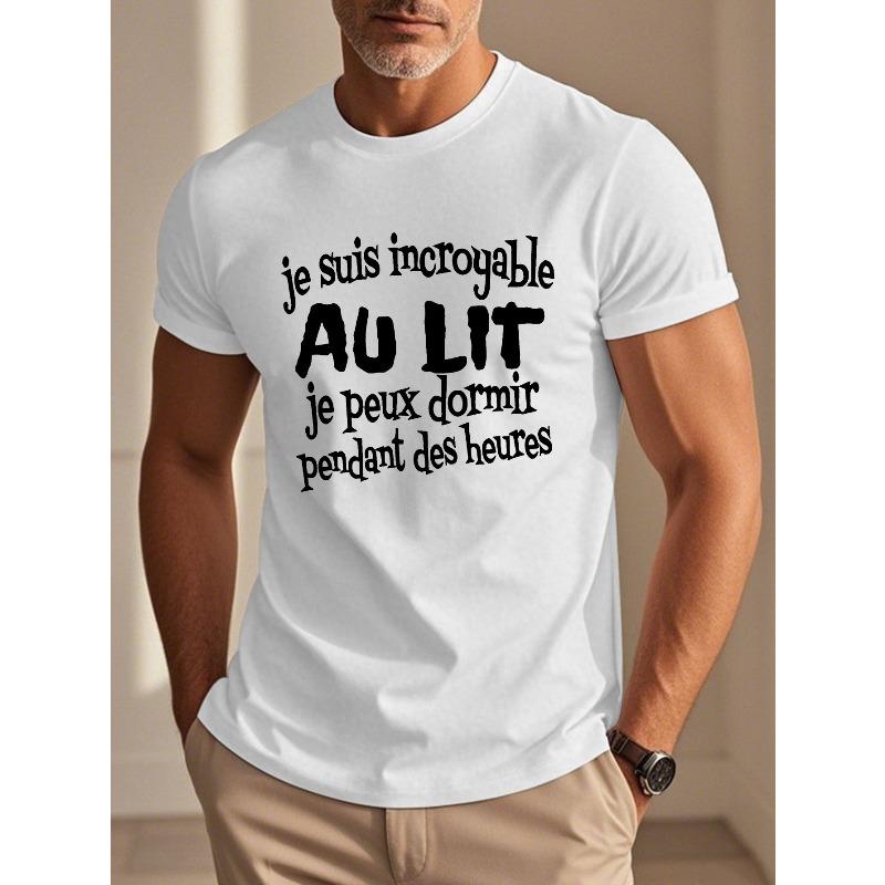 

Европейские размеры Забавная мужская футболка с коротким рукавом Летняя футболка Топ S белый